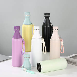 Kleine Mond 304 Roestvrijstalen Thermoskan Handig Outdoor Sportfles Voor Feesten Grensoverschrijdend Nieuw Ontwerp - Product Image 1