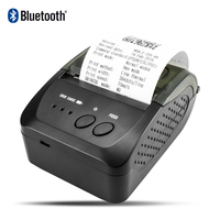 NETUM 1809DD Mini Printer Thermal Portabel 58mm Bluetooth Mendukung Android /IOS