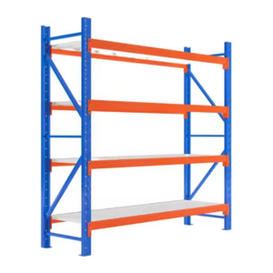 מפעל מותאם אישית אור מתכת לעמוד מדפים פלדה מחסן אחסון מתלה פלדה stacking תעשייתי - Product Image 1