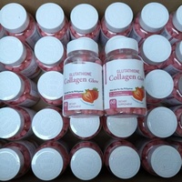 Gummies au collagène blanchissantes au glutathion, éclaircissantes, anti-âge, aromatisées aux fruits, complément alimentaire, bonbons gélifiés halal