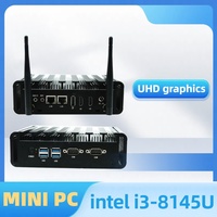 Mini-PC with Intel I3 I5 I7 UHD Graphics 2xSO-DIMM DDR4 up to 64GB 1X MSATA-half Slot Wi-Fi for Bluetooth Windows 8/10-New
