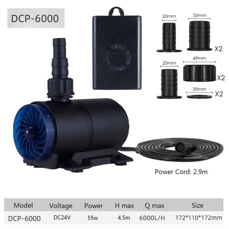 DCP-6000 (55W,6000L/H,Lift of 4.5m)