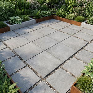 Hazel <b>Stone</b> Ash 20mm Full Body Porcelain Tiles – 300x900mm R11 Heavy Duty Outdoor Floor Tiles - Product Image 4