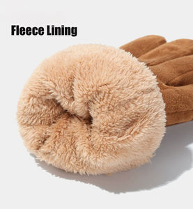 Gants de sport très vendus pour femmes et hommes, gants en cuir chauds pour le cyclisme en plein air, la conduite, la randonnée, la course à pied - Product Image 5