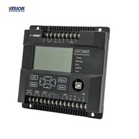 Contrôleur de vitesse de générateur GEC3850 pour moteur diesel, groupe électrogène DC12V 24V, régulateur numérique, panneau de commande LCD ECU