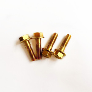 Bu lông xe máy Titan <span class=keywords><strong>m8x30</strong></span> Hex vít đầu bích dài 30mm - Product Image 1