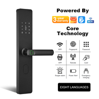 KROVI G07 Serrures de porte intelligentes de qualité supérieure, numériques, WiFi, empreintes digitales, code, carte, clé, étanches, mortaises, Ttlock Tuya