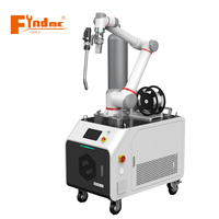 Station de travail robotisée de soudage collaboratif FINDMC à 6 axes, programmation facile, métal MIG/MAG, acier inoxydable, aluminium, 30 kW, 380 V/220 V