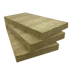 High quality A1 standard Fire Resistant mineral wool 120kgm3 75mm 100mm 120mm 150mm thermal insulation rock wool board