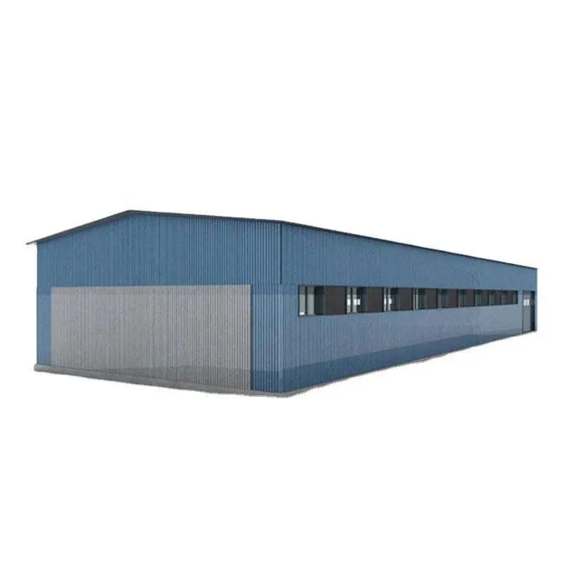 Customized Prefabricated Pole Barn Kits Steel Structure Warehouse, Farm Shed, Prefab Workshop, Self Storage Metal Building