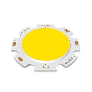 Manufacturer Supplier Flip Chip Round Shape 3W 5W 7W 9W 12W LED COB Chip For Ceiling lamp
