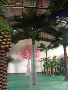 Personalizado 5,5 m gran interior al aire libre <span class=keywords><strong>playa</strong></span> decorativa alto y grande tópico artificial falso fibra de vidrio Coco <span class=keywords><strong>palmera</strong></span> plantas árbol - Product Image 6