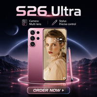 Nouveau Smartphone Original S26 Ultra 5G 2025, Écran HD 7,3 Pouces, 16 Go + 1 To, Débloqué, Double SIM, Android 15.0, Version Globale