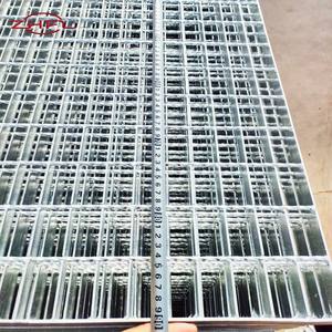 Plancher grillagé en acier au carbone anti-galvanisation classe M2, marches de cage de plancher en acier au manganèse durable avec piège à eaux usées intégré - Product Image 5