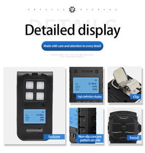 Analyseur de gaz à diffusion numérique portable Arikesi ATEX CD3 Détecteur d'oxygène CO O2 <span class=keywords><strong>NO2</strong></span> pour usage industriel anti-explosif pour l'exploitation minière - Product Image 5