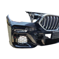 Conjunto de Parachoques Delantero, Kit de Carrocería Frontal Completo para BMW X6 Nuevo Modelo G06, Conjunto de Parte Delantera con Faros LED