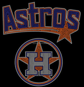 Motivos Termoadhesivos de Cristal con Pedrería de Alta Calidad con Diseño de Beso de los Astros para Camisetas, Motivos de los Astros para Planchar para Fanáticos del Super Bowl - Product Image 5