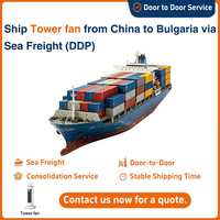Ventilateurs sur pied : Agent maritime de Chine vers la Bulgarie, DDP porte-à-porte, transitaire le plus rentable, logistique économique