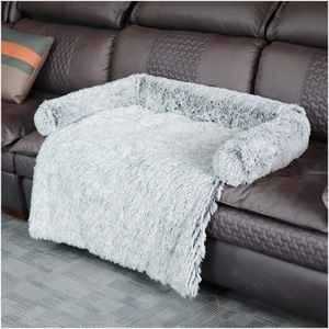 2025 Kunstfell-Haustierdecke Multifunktionale Sofakissen-Matte Beruhigender Möbelschutz Hundebett - Product Image 2