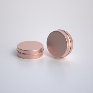 30ml Mini Round Color Flip Lid Cosmetic Cream Food Tea <b>Coffee</b> Packaging Metal Tins Aluminum Jar - Product Image 2