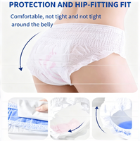 Culottes menstruelles jetables super absorbantes pour soins féminins, douces et respirantes, vente en gros, OEM