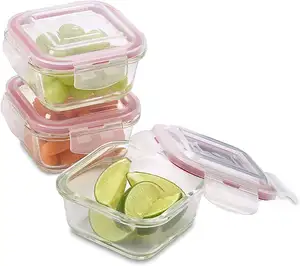 Juego de contenedores de comida para preparación de comidas, reutilizables, para comida, microondas, oferta de fábrica