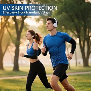 Mangas Deportivas de Enfriamiento Personalizadas para Hombre y Mujer, Protección Solar UV para Correr, Ciclismo, Golf, Actividades al Aire Libre - Product Image 3