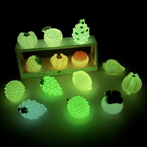 Lumineux tridimensionnel fruits résine accessoires bricolage à la mode jouer sac aveugle étui de téléphone portable bijoux-qualité acrylique en vrac - Product Image 2