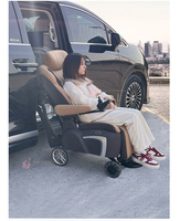 Véhicule Accessible aux Fauteuils Roulants, Fourgonnette Adaptée pour Personnes à Mobilité Réduite, Élévateur Vertical pour Fauteuils Roulants, Voitures pour Fauteuils Roulants