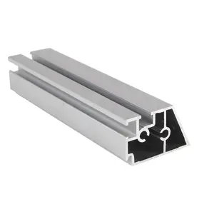 Rel industri kustom pabrik profil ekstrusi Aluminium balok Aluminium Struktural