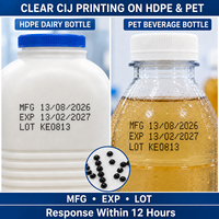Imprimante CIJ industrielle pour le codage de la date d'expiration et des lots sur les bouteilles en HDPE et PET pour les produits laitiers et les boissons au Kenya