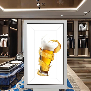 Trong Nhà Kỹ thuật số ba chiều <span class=keywords><strong>3D</strong></span> trong suốt LCD hiển thị cảm ứng tủ cho quảng cáo cho trung tâm mua sắm bán lẻ tàu điện ngầm ngoài trời TV - Product Image 2