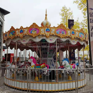 Carrusel de Caballitos para Niños y Adultos, Atracción de Parque de Diversiones, para Interiores y Exteriores, en Venta - Product Image 3