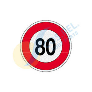 Nouveau disque limite de vitesse 80 KM/H - Product Image 1