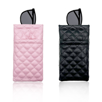Pochette d'organisation en tissu la plus vendue étui à lunettes en cuir pour lunettes de soleil