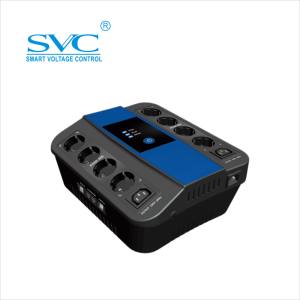 SVC 1000Vac/600W Enchufes opcionales Offline Ups para productos digitales - Product Image 1