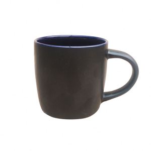 Customized Matte Black Drinking Ceramic Mug for Promotion Gift - Product Image 3