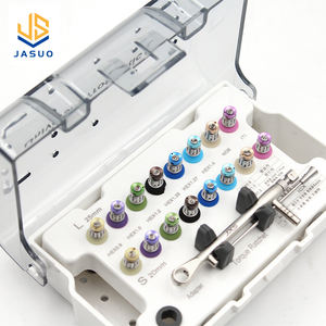 Kit di chiavi dinamometriche per impianto protesico universale 16 pezzi cacciaviti colorati per impianti dentali compatibili con materiali di consumo medici - Product Image 4