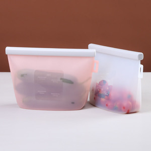 Sac alimentaire sans BPA, sac de conservation du lait maternel réutilisable en silicone pour la cuisine - Product Image 3