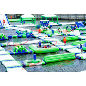 Parc aquatique flottant gonflable, jeux aquatiques, parc d'aventure, parc aquatique gonflable pour adultes - Product Image 4
