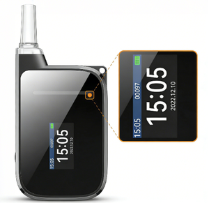 Détecteur d'<span class=keywords><strong>alcool</strong></span> portable haute précision pour autotest à domicile, test par soufflage d'air pour la détection de la conduite en état d'ébriété et contrôle alcootest nocturne - Product Image 6