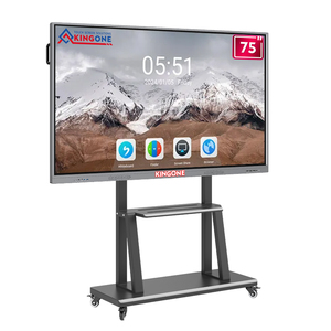 <span class=keywords><strong>Pizarra</strong></span> Interactiva Inteligente KINGONE de 65, 75 y 85 Pulgadas, Pantalla Táctil <span class=keywords><strong>Digital</strong></span> Plana para Enseñanza, Aprendizaje, Oficina y Videoconferencias - Product Image 1