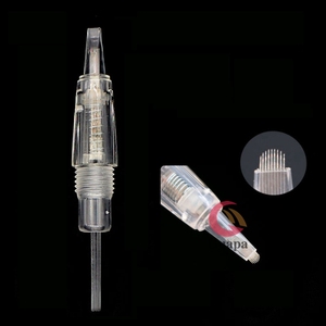 Aiguilles de cartouche jetables pour maquillage permanent 9U à vis pour machine à tatouer Charmant <span class=keywords><strong>Liberty</strong></span> Nano et Hairstrokes Brow - Product Image 3