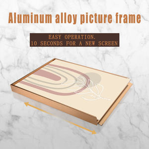 Dimensioni personalizzate Christmas House Office Decor Metal Poster Photo Frame cornice a scatto in alluminio appesa a parete - Product Image 5