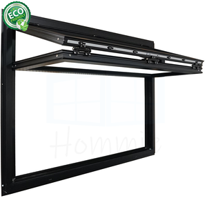 Miami-dade Hurricane Approved Cheap <b>Windows</b> And Doors Folding Up <b>Window</b> Glass Bi-fold <b>Windows</b> For Bar - Product Image 1
