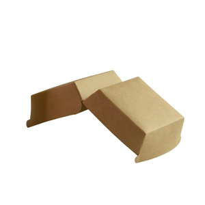 Kotak <span class=keywords><strong>Burger</strong></span> Kertas Kraft Sekali Pakai Grosir Desain Clamshell Anti Minyak Kemasan Makanan Cepat Saji Hamburger untuk Dibawa Pulang - Product Image 5
