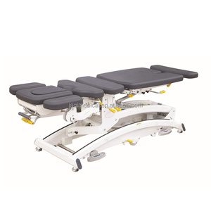 Mesa de rehabilitación de cama de <span class=keywords><strong>manipulación</strong></span> de ajuste eléctrico multisección para terapia deportiva y alivio del dolor - Product Image 1