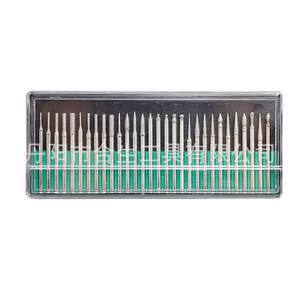 Juego de 30 agujas de diamante Mr Drill para pulir, brocas de carburo con punta cónica para pulir y tallar. - Product Image 2