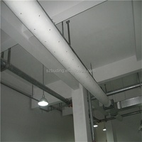 Conduits d'air en tissu IFR Diverses méthodes de levage Design industriel Rectangle carré Flexible pour salle de sport Utilisation hospitalière Divers