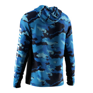 Jersey de Pesca con Capucha y Cierre Completo para Hombre, Transpirable, Anti-UV, para Pesca desde la Orilla y en Barco - Product Image 6